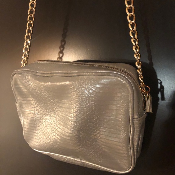Silver Victotia's Secret Crossbody Purse - Picture 5 of 8